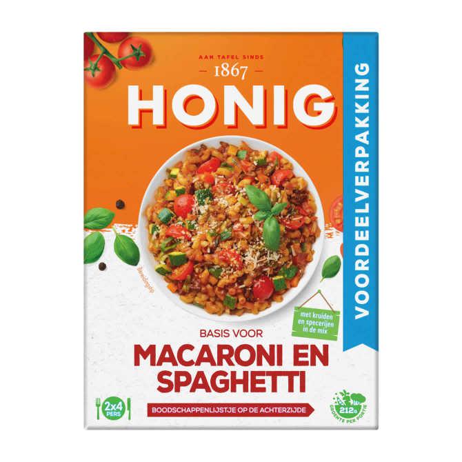 Honig Mix voor Macaroni/ spaghetti dubbelpack