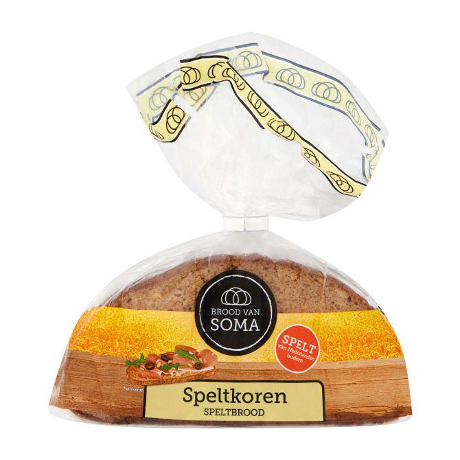 Soma Speltkoren bruin meergranenbrood 300 g