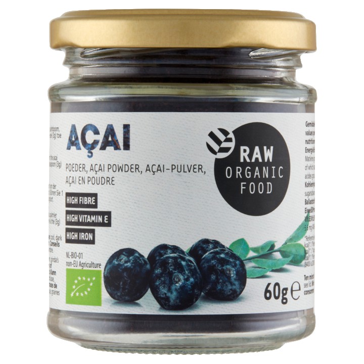 Raw Organic Food A&amp;ccedil;ai Poeder 60g