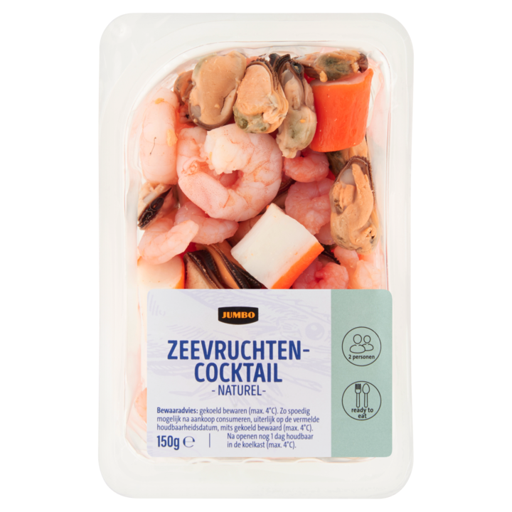 Jumbo Zeevruchtencocktail Naturel 150g