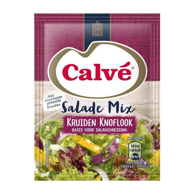 Calve Kruiden knoflook salade mix