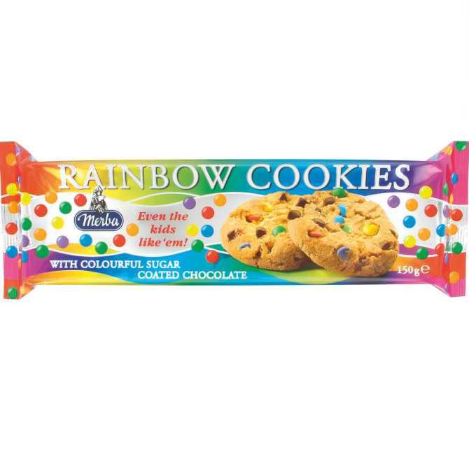 Merba Rainbow cookies