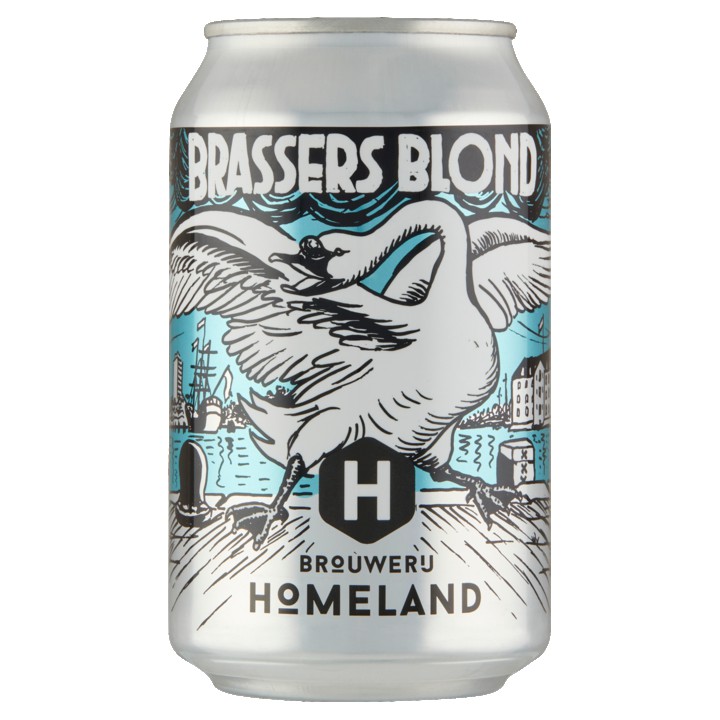 Homeland - Brassers Blond - Blik 330ML