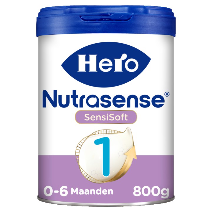 Hero Nutrasense Sensisoft 1 0-6 Maanden Volledige Zuigelingenvoeding 800g