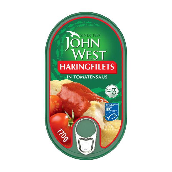 John West Haringfilets in tomatensaus