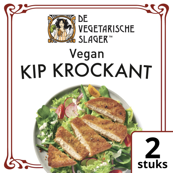 De Vegetarische Slager Kip Krockant Vegan 200g