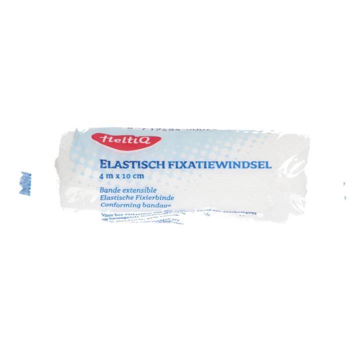 HeltiQ Elastisch Fixatiewindsel 4 m x 10cm