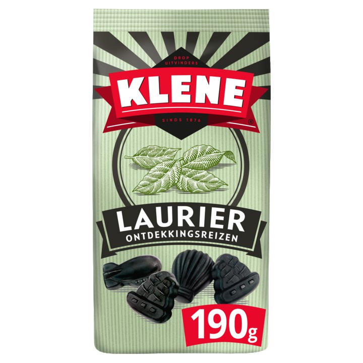 Klene Laurier Ontdekkingsreizen Zoete Drop Zak 190 gram