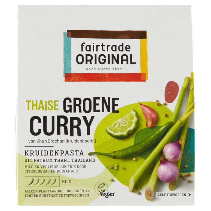 Fairtrade Original Thaise Groene Curry 70g