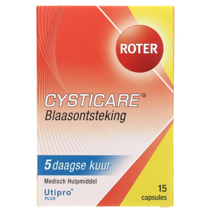 Roter Cysticare 5-daagse kuur tegen blaas- en plasproblemen, 15 capsules