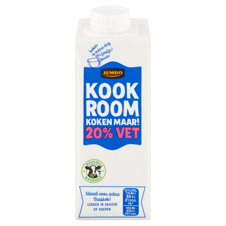 Jumbo Kookroom 20% Vet 250ml