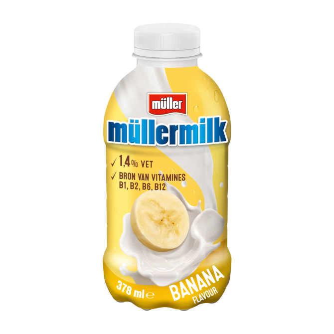 Muller M&amp;uuml;llermilk banaan