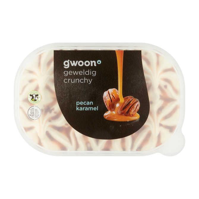 g&#039;woon Roomijs pecan karamel