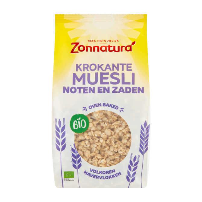 Zonnatura Bio Krokante Muesli Noten en Zaden