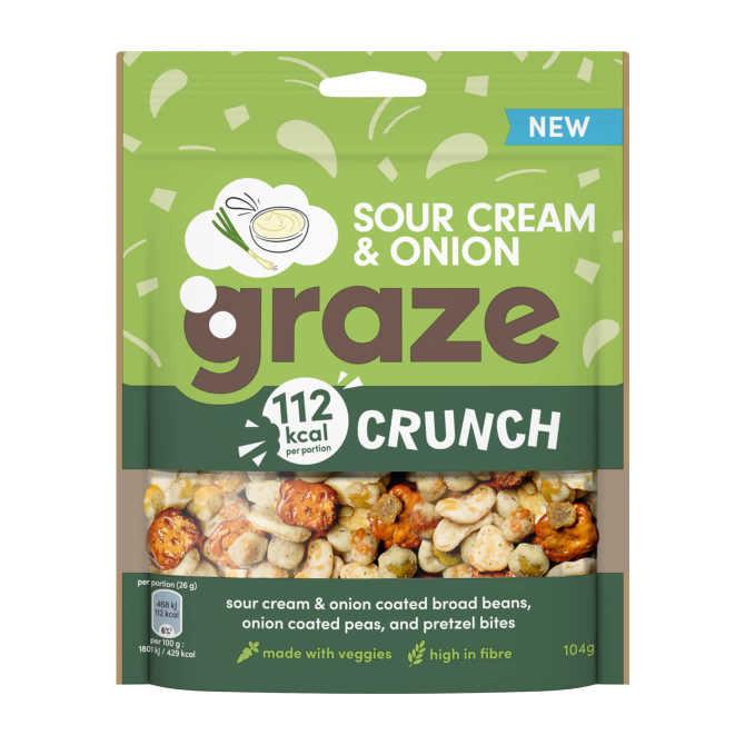 Graze Sharebag sour cream onion