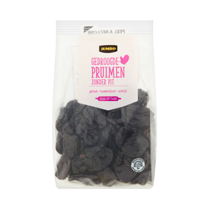 Jumbo Gedroogde Pruimen Zonder Pit 500g