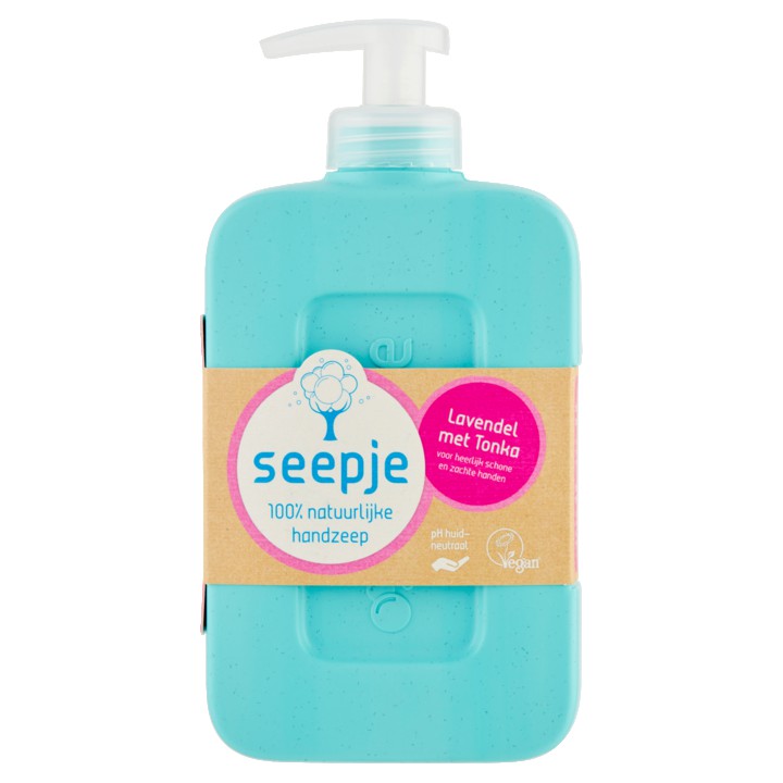 Seepje 100% Natuurlijke Handzeep Lavendel met Tonka 300ml