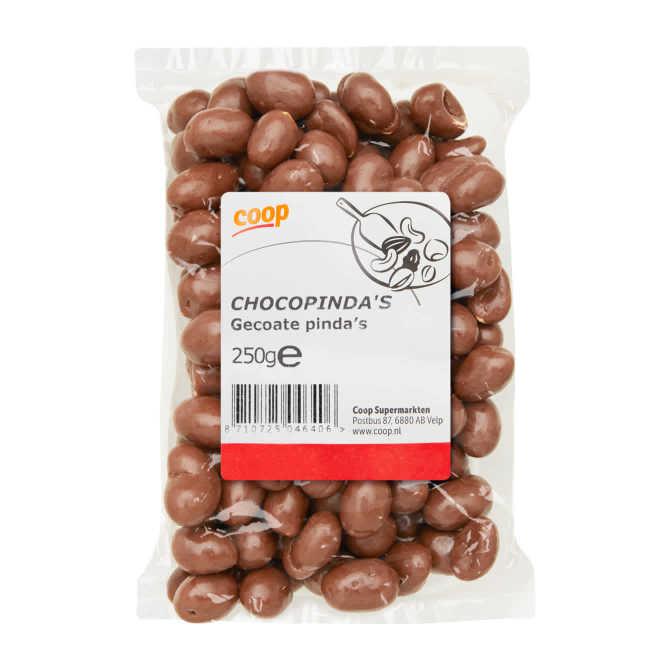 Coop Chocolade pinda's