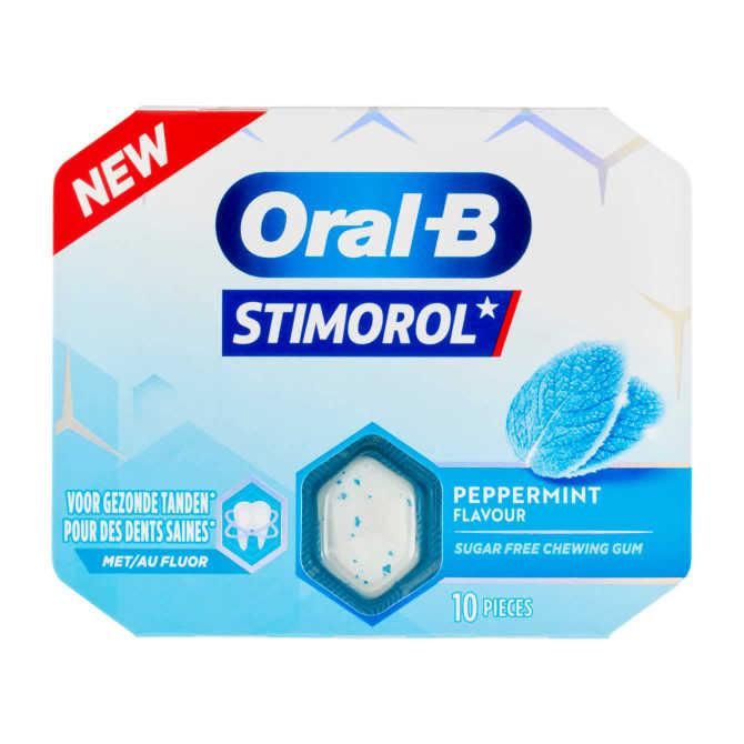 Stimorol Oral-B Kauwgom peppermint suikervrij