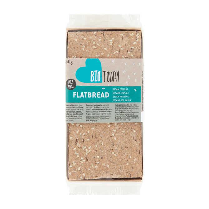 BioToday Flatbread sesam &amp; zeezout