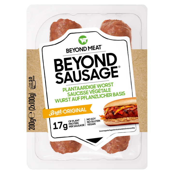 Beyond Sausage Plantaardige Worst 2 x 100g