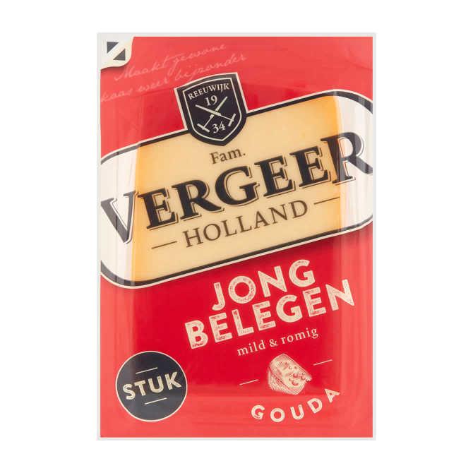 Vergeer Holland Jong belegen Gouda kaas 48+