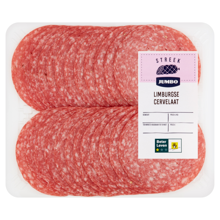 Jumbo Streek Limburgse Cervelaat ca. 120g