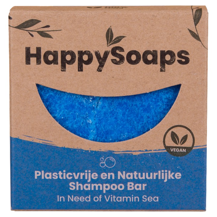 HappySoaps - Shampoo Bar - In Need of Vitamin Sea 1 x 70g | Nederland Life HappySoaps - Shampoo Bar - In Need of Vitamin Sea 1 x 70g