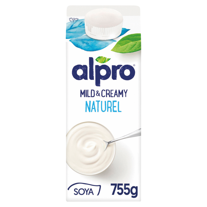 Alpro Mild &amp;amp; Creamy Naturel Plantaardige Variatie Op Yoghurt 755g