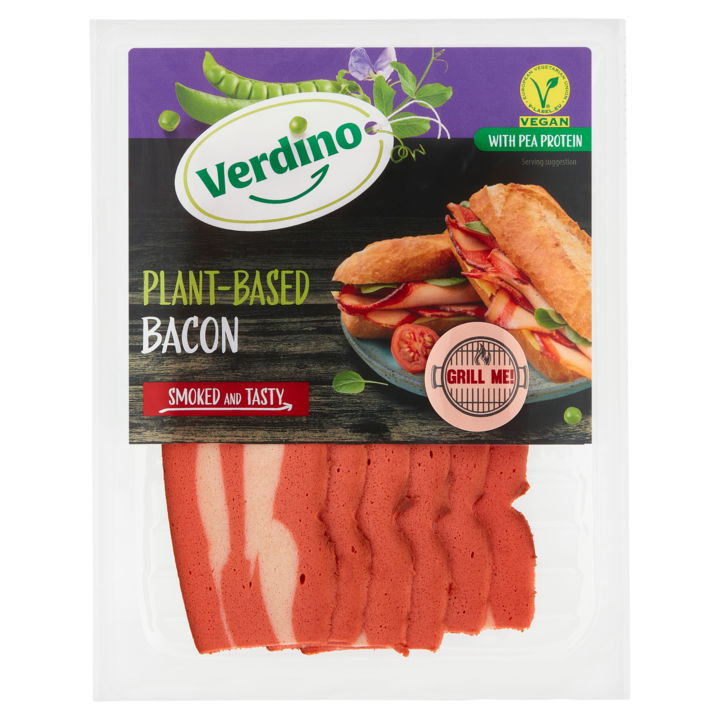 Verdino Plant-Based Bacon 80g