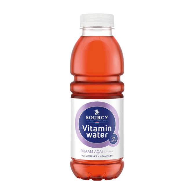 Sourcy Vitaminwater 0% framboos-acai