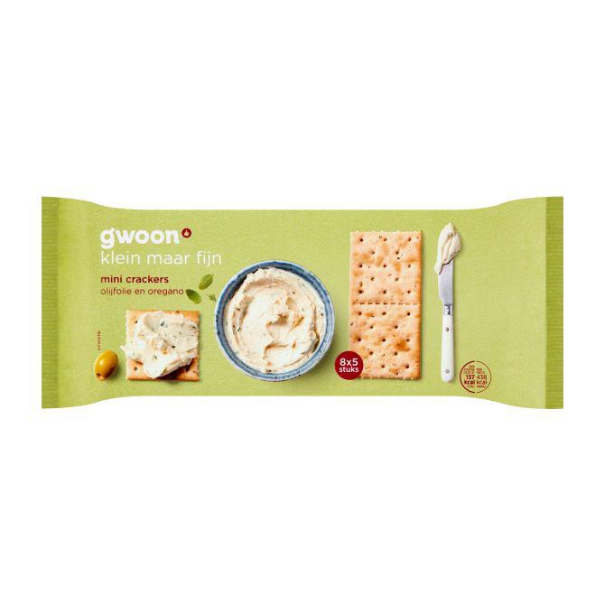g'woon Minicrackers olijf & oregano | Nederland Life g'woon Minicrackers olijf & oregano