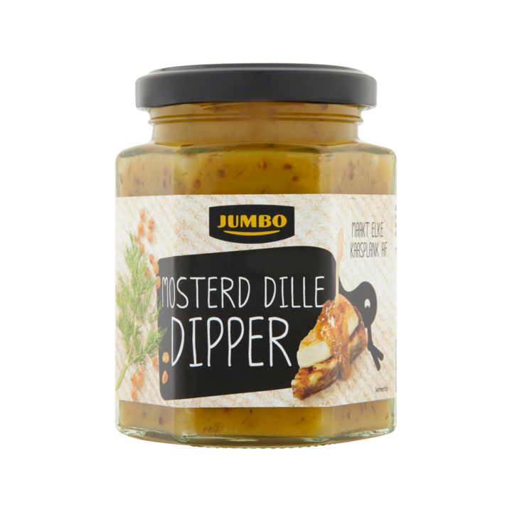 Jumbo Mosterd Dille Dipper 190g