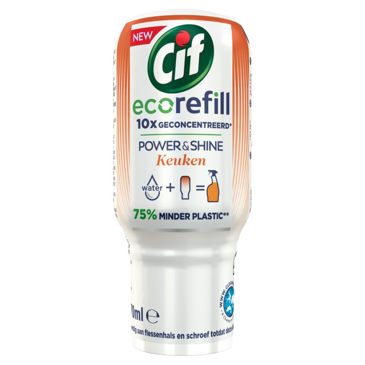 Cif Power &amp;amp; Shine Ecorefill Capsule Keuken 70ml