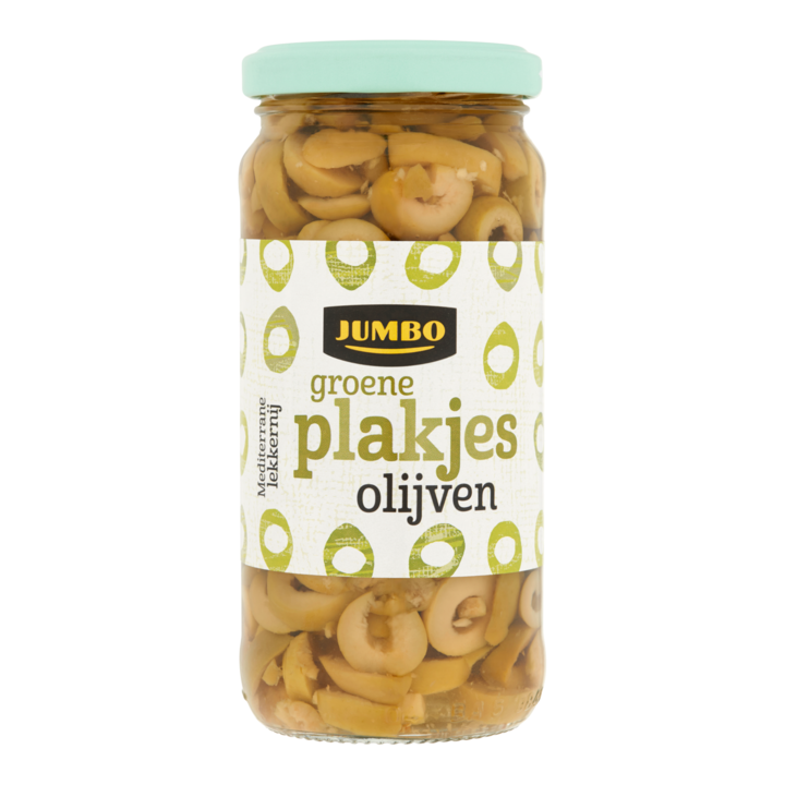 Jumbo Groene Olijven Plakjes 220g