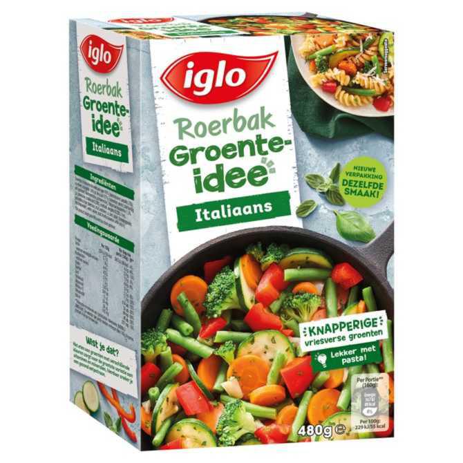 Iglo Roerbak groente-idee italiaans