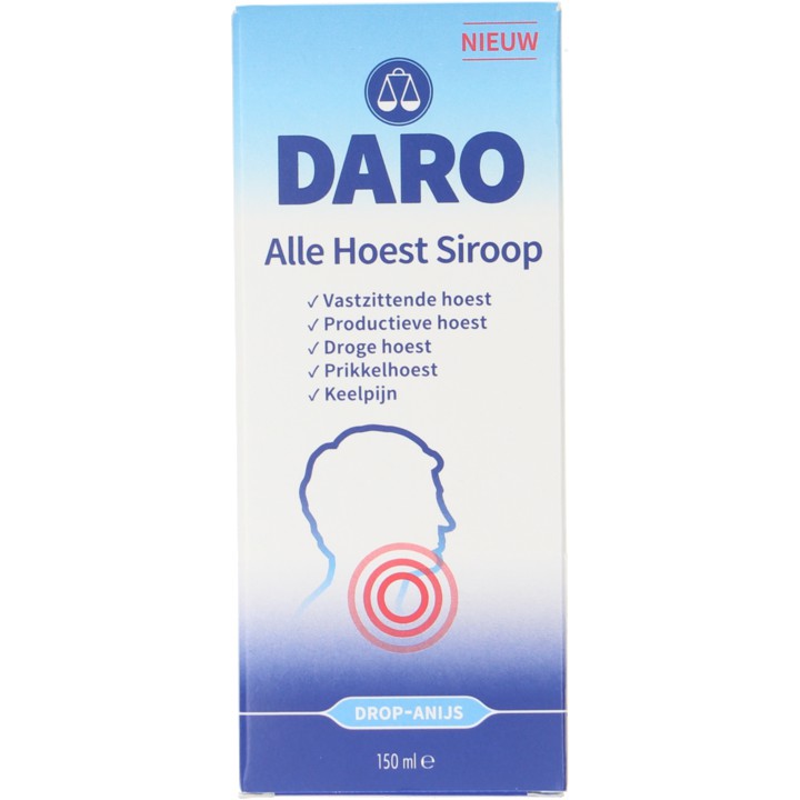 Daro Alle hoest siroop, 150ml