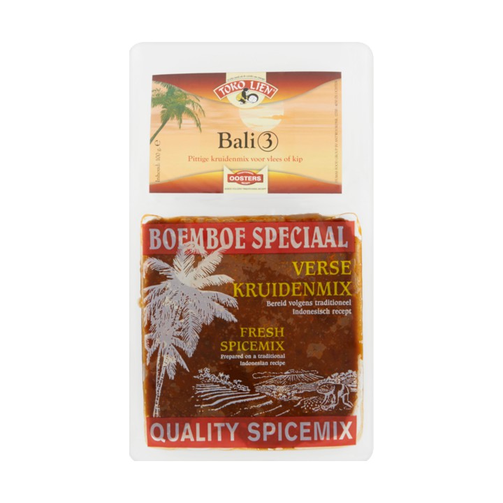 Toko Lien Boemboe Speciaal Verse Kruidenmix Bali 3 100g