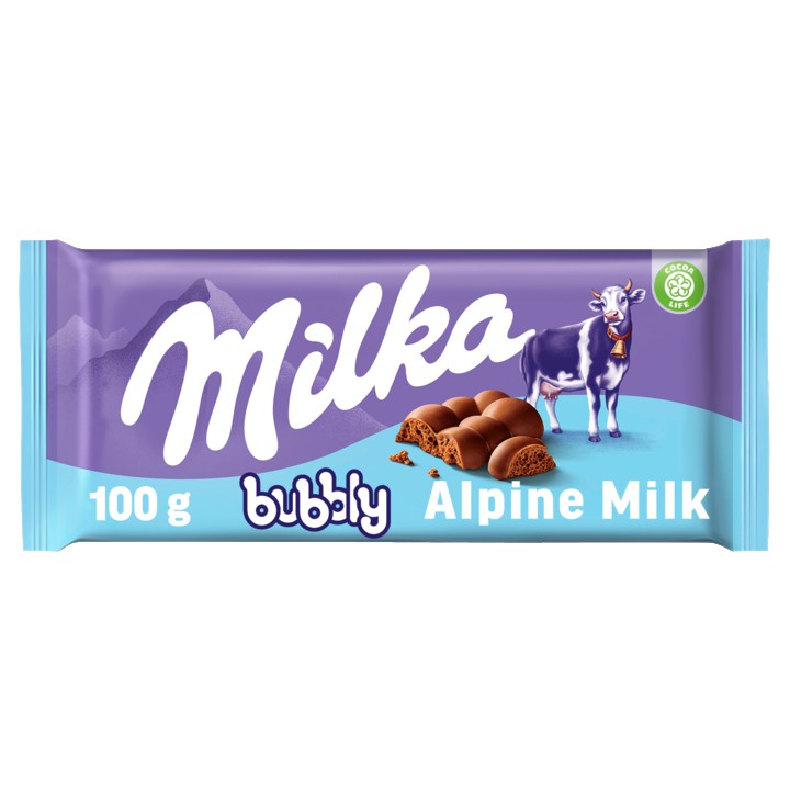 Milka Bubbly Alpenmelk 100g