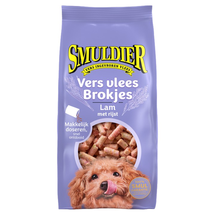 Smuldier Vers Vlees Brokjes Lam met Rijst 300g