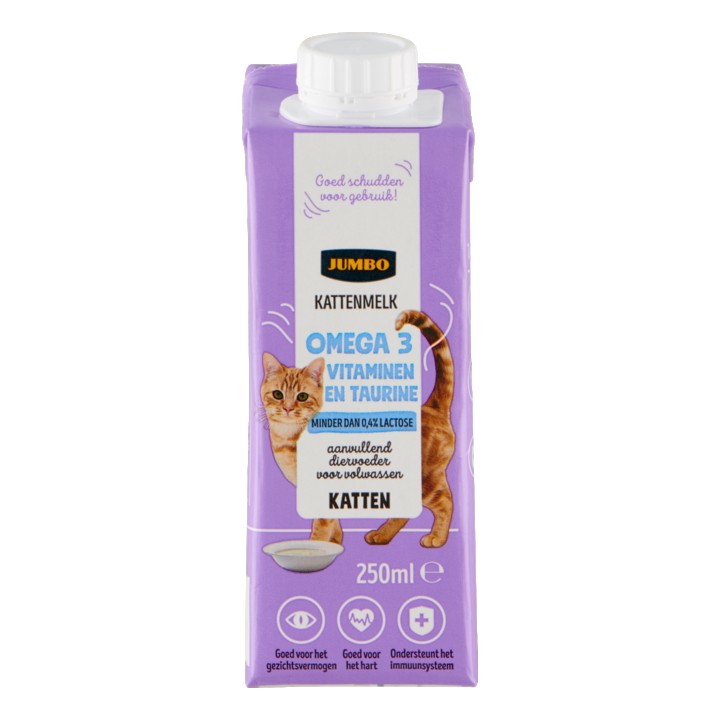 Jumbo Kattenmelk met Omega 3 250ML