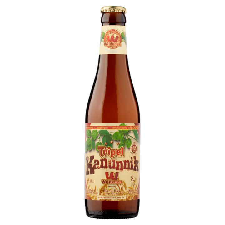 Wilderen Tripel Kanunnik Blond Bier Fles 330ml