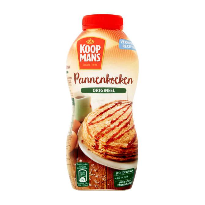 Koopmans Pannenkoeken schudfles origineel