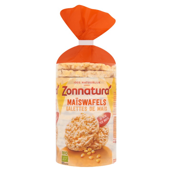 Zonnatura Ma&amp;iuml;swafels 100g