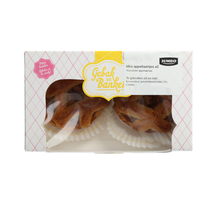 Jumbo - Mini Appeltaartjes - 2 Stuks