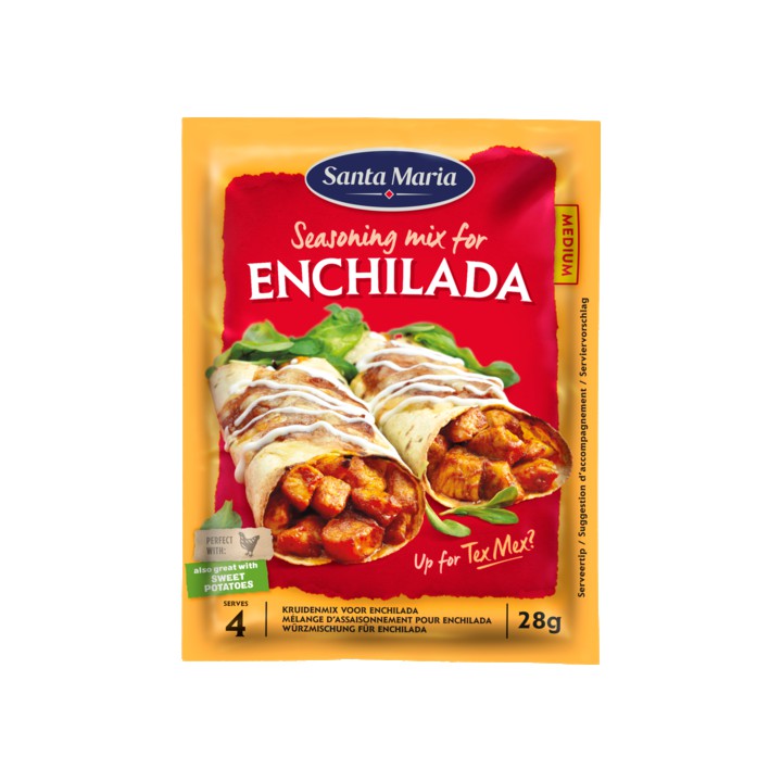 Santa Maria Enchilada Kruidenmix Medium 28g