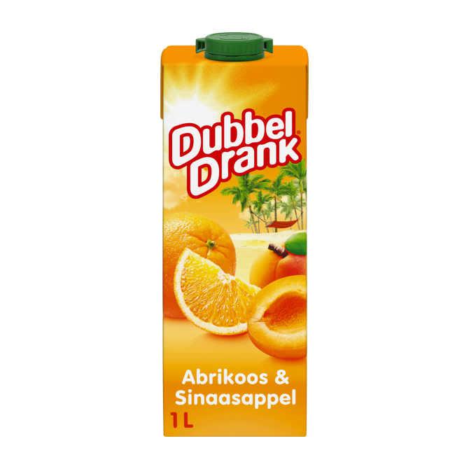 DubbelDrank Sinaasappel &amp; abrikoos