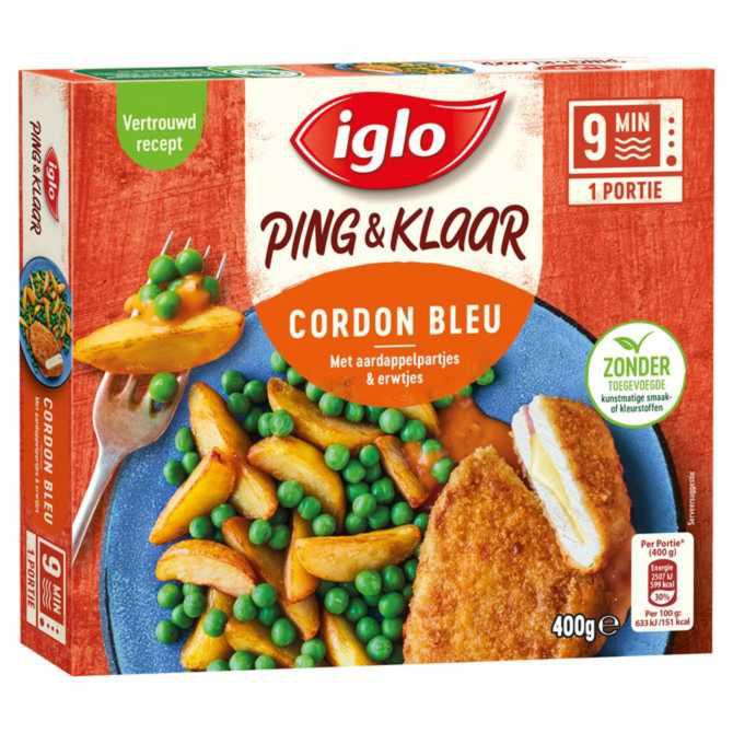 Iglo Ping &amp; klaar cordon bleu