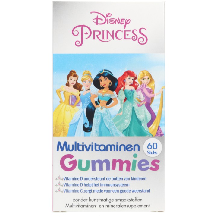 Disney Princess Multivitaminen gummies, 60 stuks