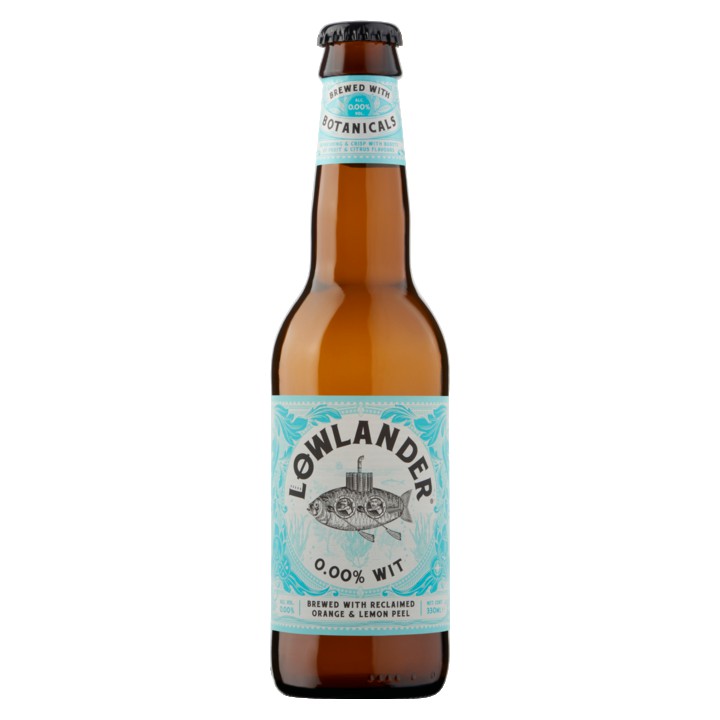 Lowlander 0.0% Wit 330ml